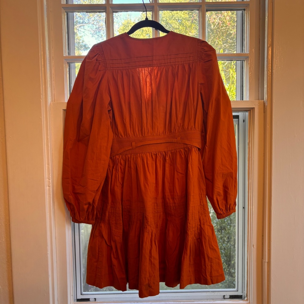 Ulla Johnson Rosalind Dress in Saffron (8)